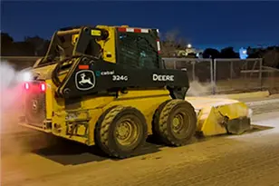 Barredora encaajonada