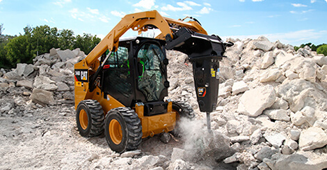 Martillo Hidráulico Para Minicargador